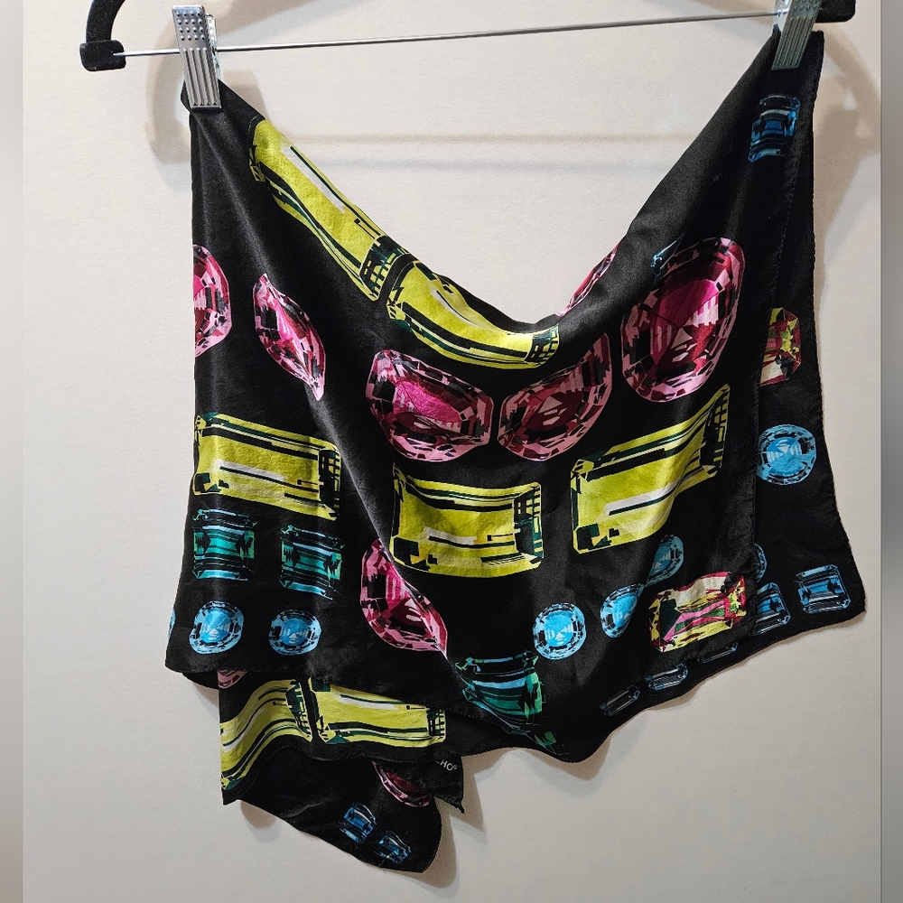 Echo silk Jewels scarf